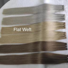 Hot sale flat hair extensions thin root hair 