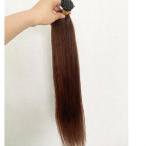 Wholesale human Virgin cuticle aligned I tips hair extensions double drawn S048