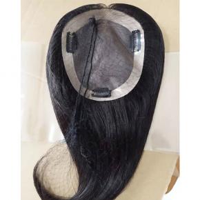 Ready to ship blonde 613 human hair virgin hair mono toppers  Q123