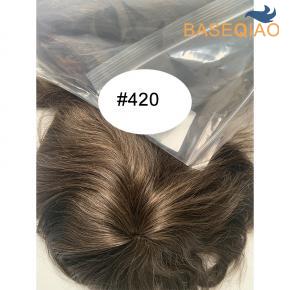 Natural hairline OCT Swiss lace with pu around back  sides replacements system #420h S202